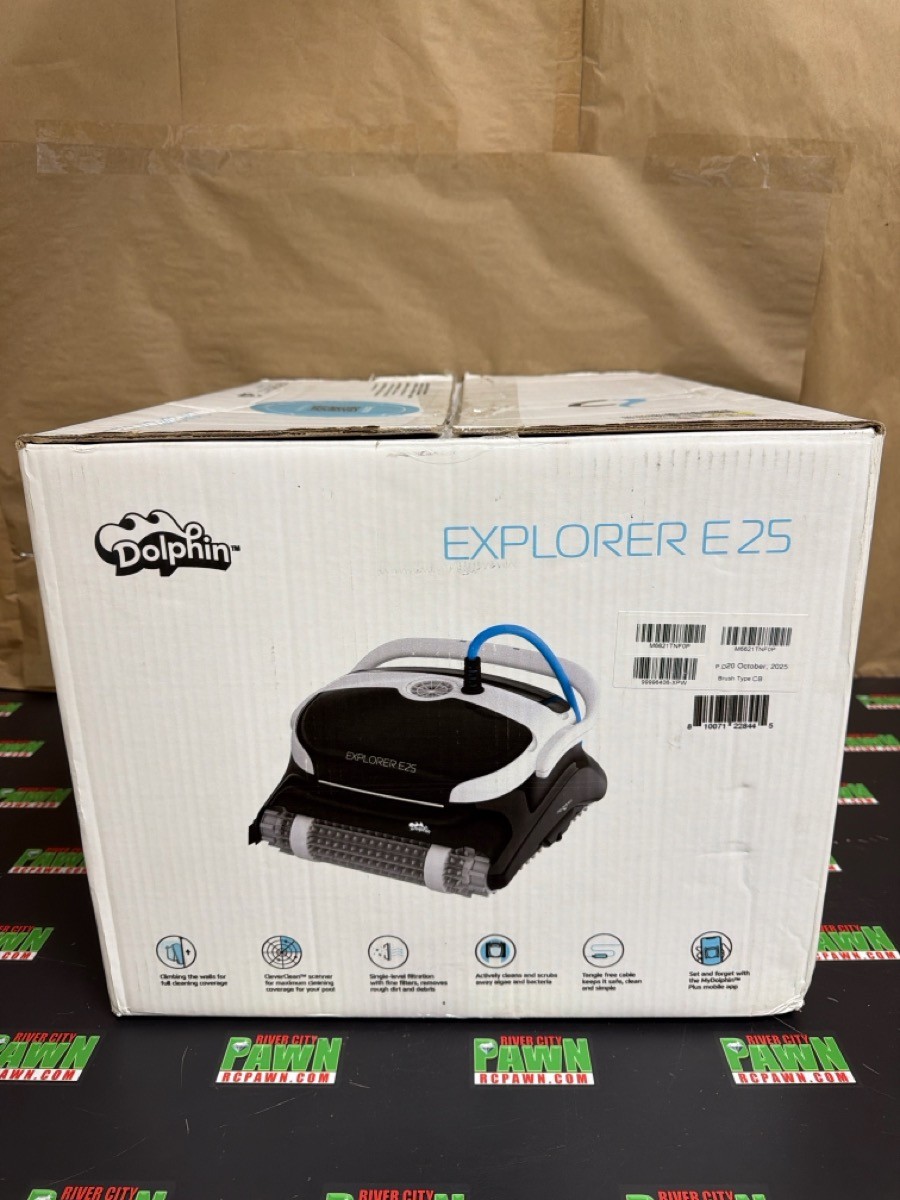 Dolphin Explorer E25 Robotic Pool Cleaner WiFi Wall Climbing In-Grou (R7A016515)