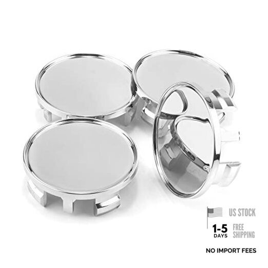 for E779 OZ Racing M514 Wheel Center Caps 4 Pack Replacement Hub Caps Chrome