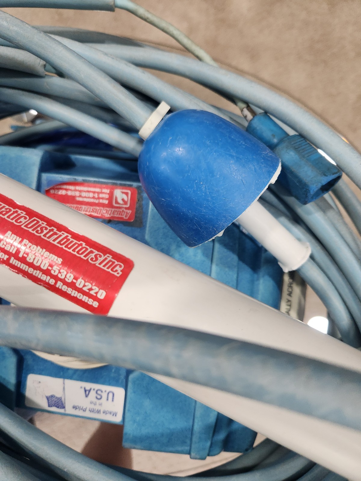 Aquabot Classic Turbo T w/ Extra Belts and 3 Filter Bags (For PARTS ONLY)