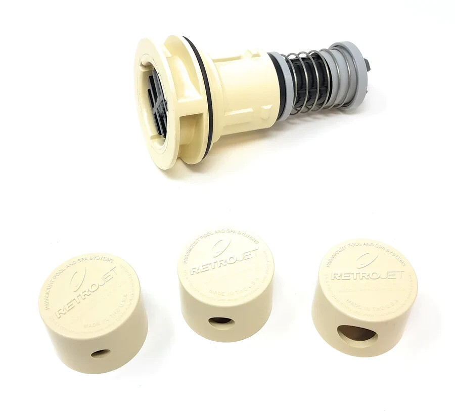 Paramount Style 1 RetroJet Cleaning Head (Cream) Replacement Pool Part