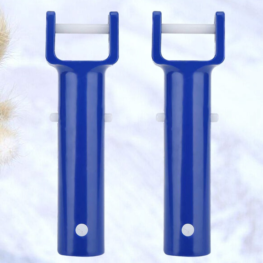 2 Sets Dirt Suction Head Handle Swimming Pool Cleaning Kit Tools for