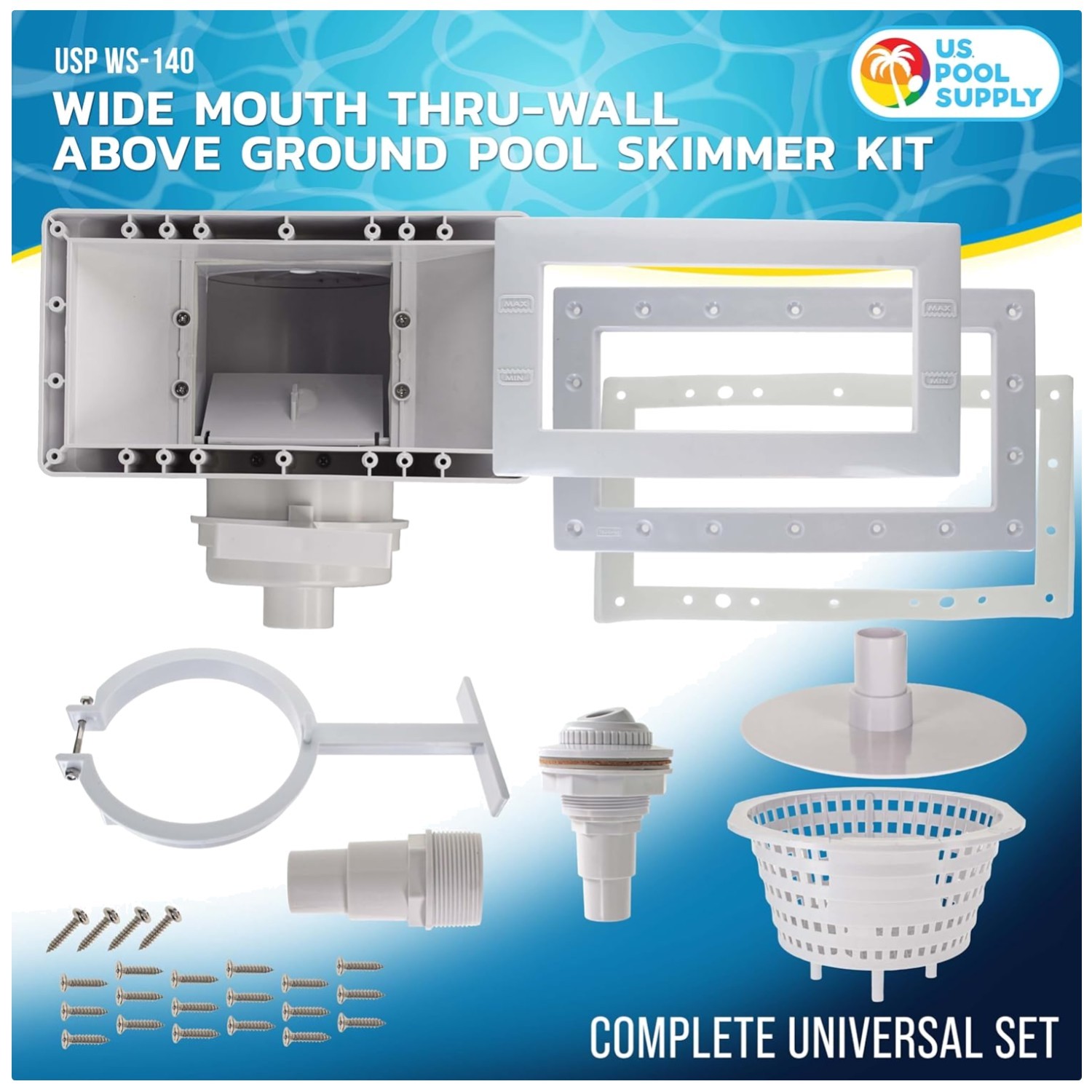 Wide Mouth Above Ground Pool Skimmer Kit