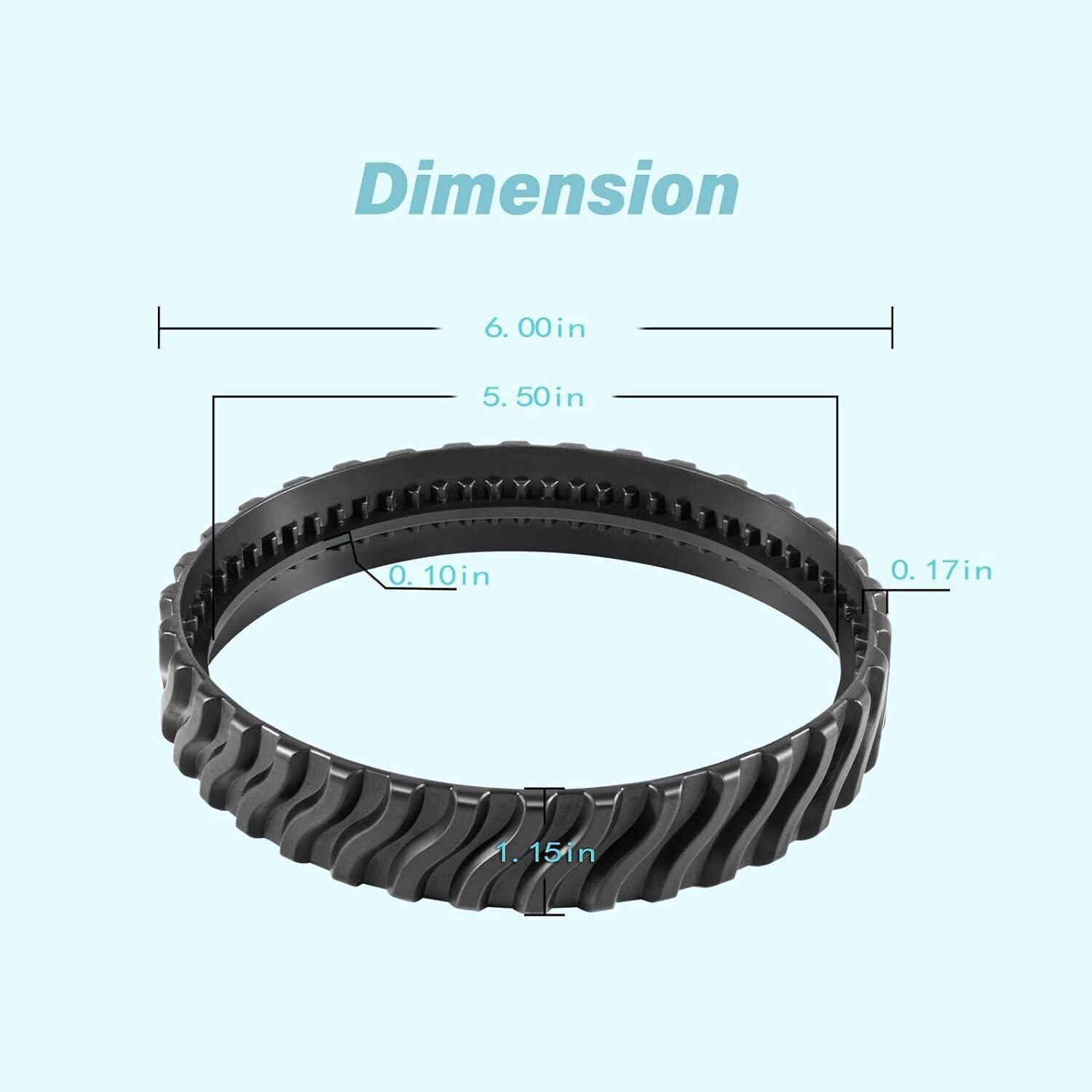 2Pcs R0526100 Tire Track For Zodiac MX8 MX6 MX8 Elite In-Ground Pool Cleaner