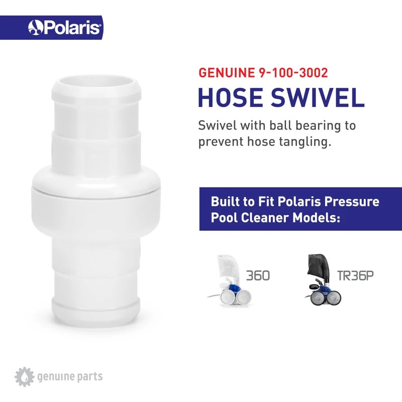 3 Zodiac Polaris Hose Swivels 9-100-3002 for 360 Swimming Pool Cleaner 91003002