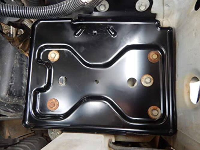 Driver Side Battery Tray Replacement With Base Clamp Kit Compatible with