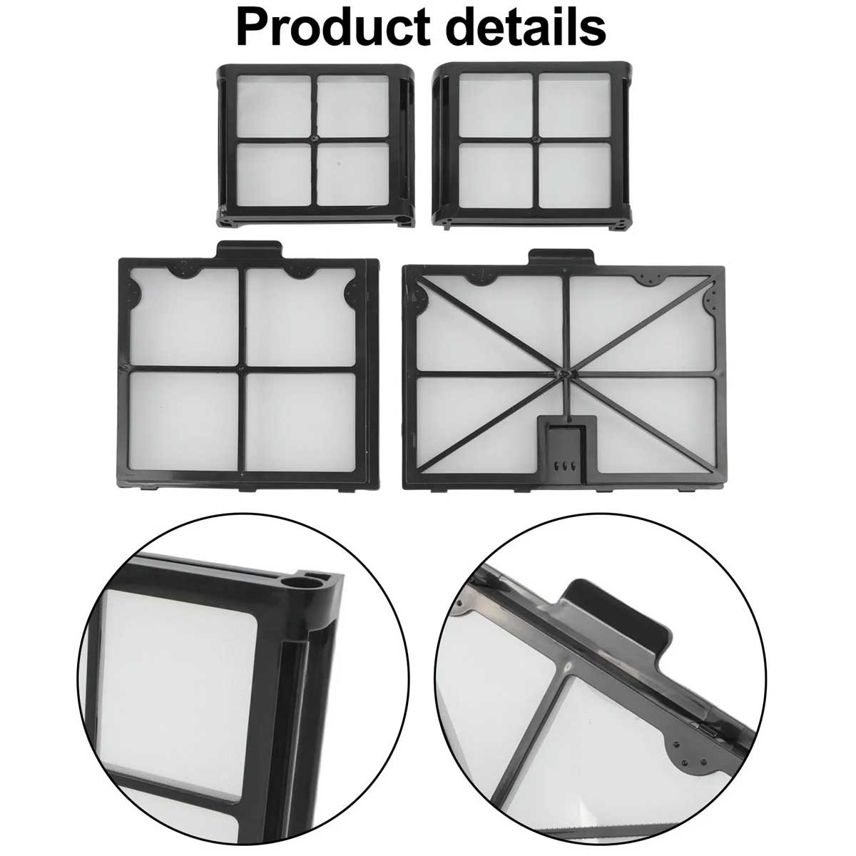 4-Pack 9991468-R4 Pool Filter for Dolphin for Active Models Superior Filtration
