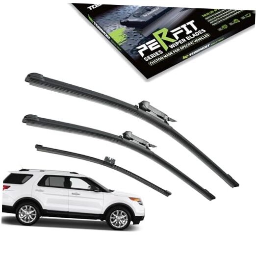 3pcs Front+Rear Direct Fit For 11-19 Ford Explorer/Police Interceptor Utility
