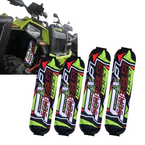High-Performance ATV Shock Protector Covers Compatible fit for Polaris LIME