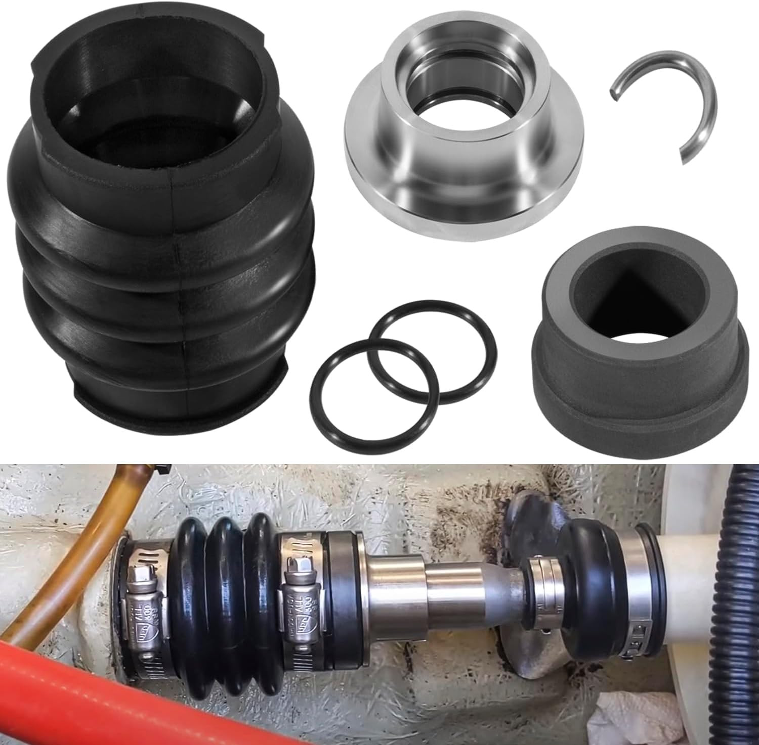 SeaDoo 1996-2007 Carbon Seal Drive Line Rebuild Kit – Black