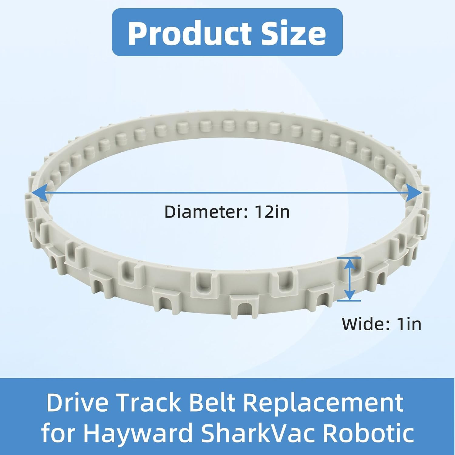 RCX97501GR Drive Belt Replacement for Hayward Pool Vacuum Robotic Cleaner,fit fo