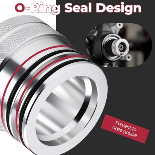 44mm Front Rear Wheel Bearing Greaser, Aluminum UTV Wheel Bearing Grease Tool