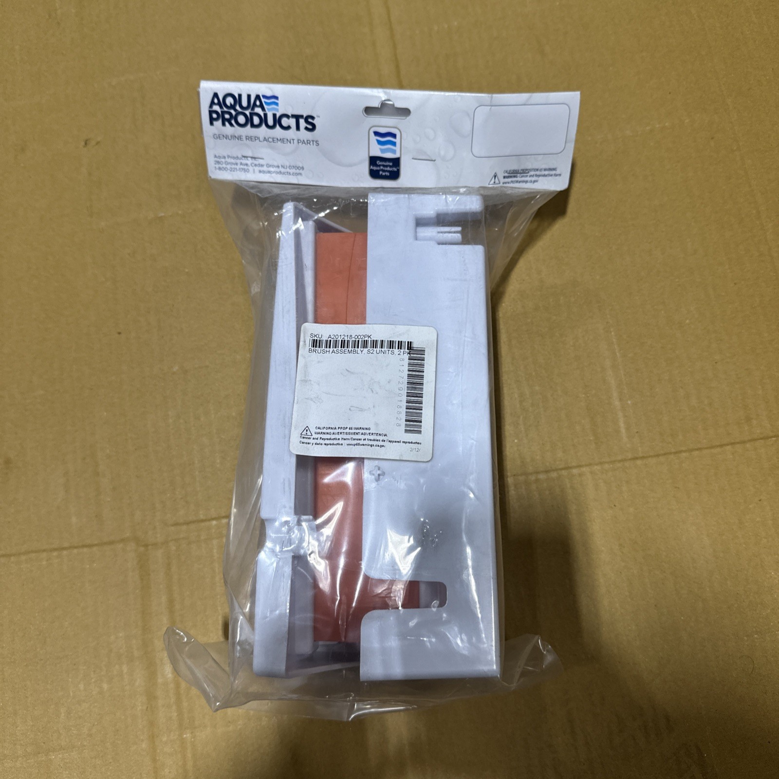 AQUABOT AQUA PRODUCTS BRUSH ASSEMBLY S2 PURA 4XT UNITS PAIR NEW A201218-002