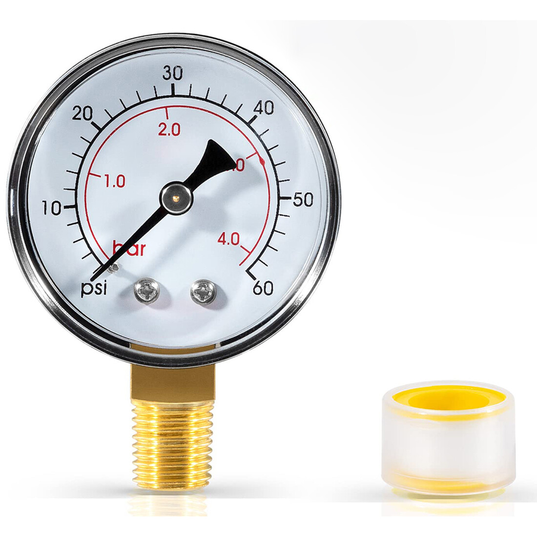 Replacement for Paramount Water Valve Pressure Gauge 005-302-3590-00