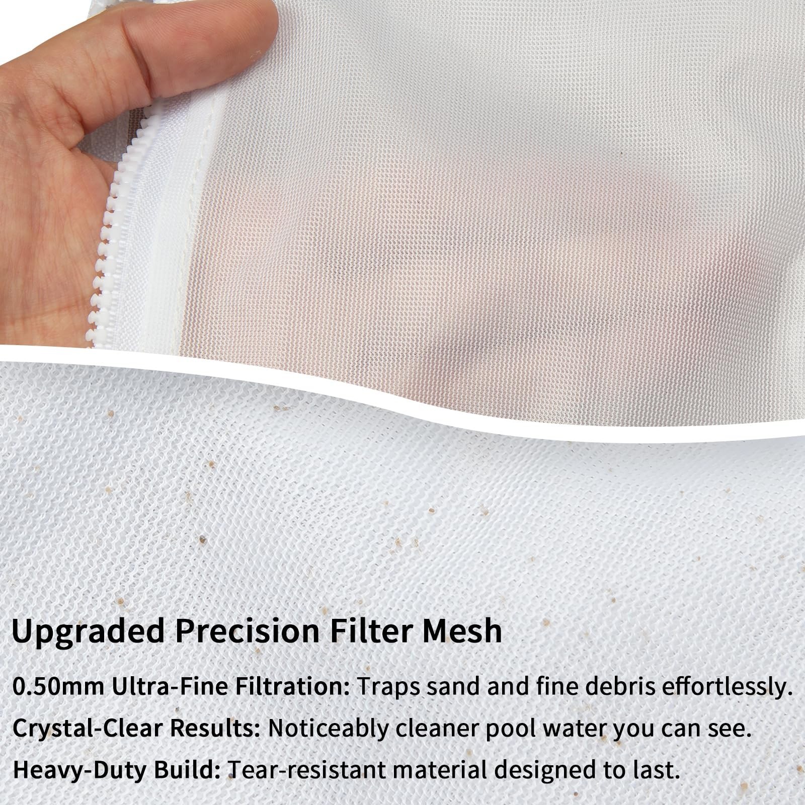 Replacement Filter Bags for Polaris 280 480 Pool Cleaners – Superfine Mesh, Dura