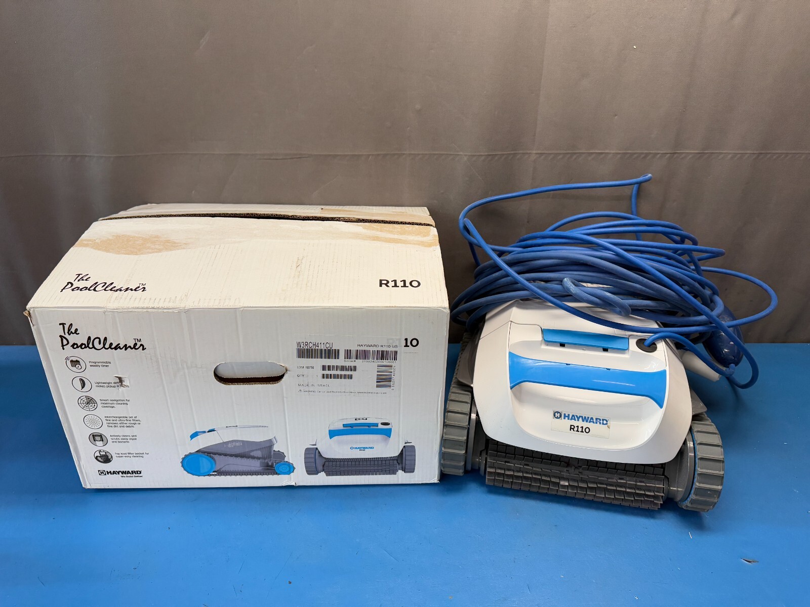Hayward W3RCH411CU The Pool Cleaner R100 In-Ground Robotic Pool Cleaner