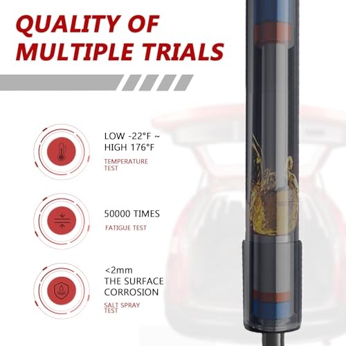 Rear Window Struts for Honda Pilot 2009-2015, Heavy Duty Back Glass Gas Shock