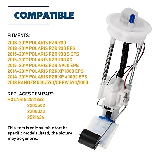 OEM Fuel Pump Assembly Compatible with 2014-2019 Polaris RZR 900 XP 1000