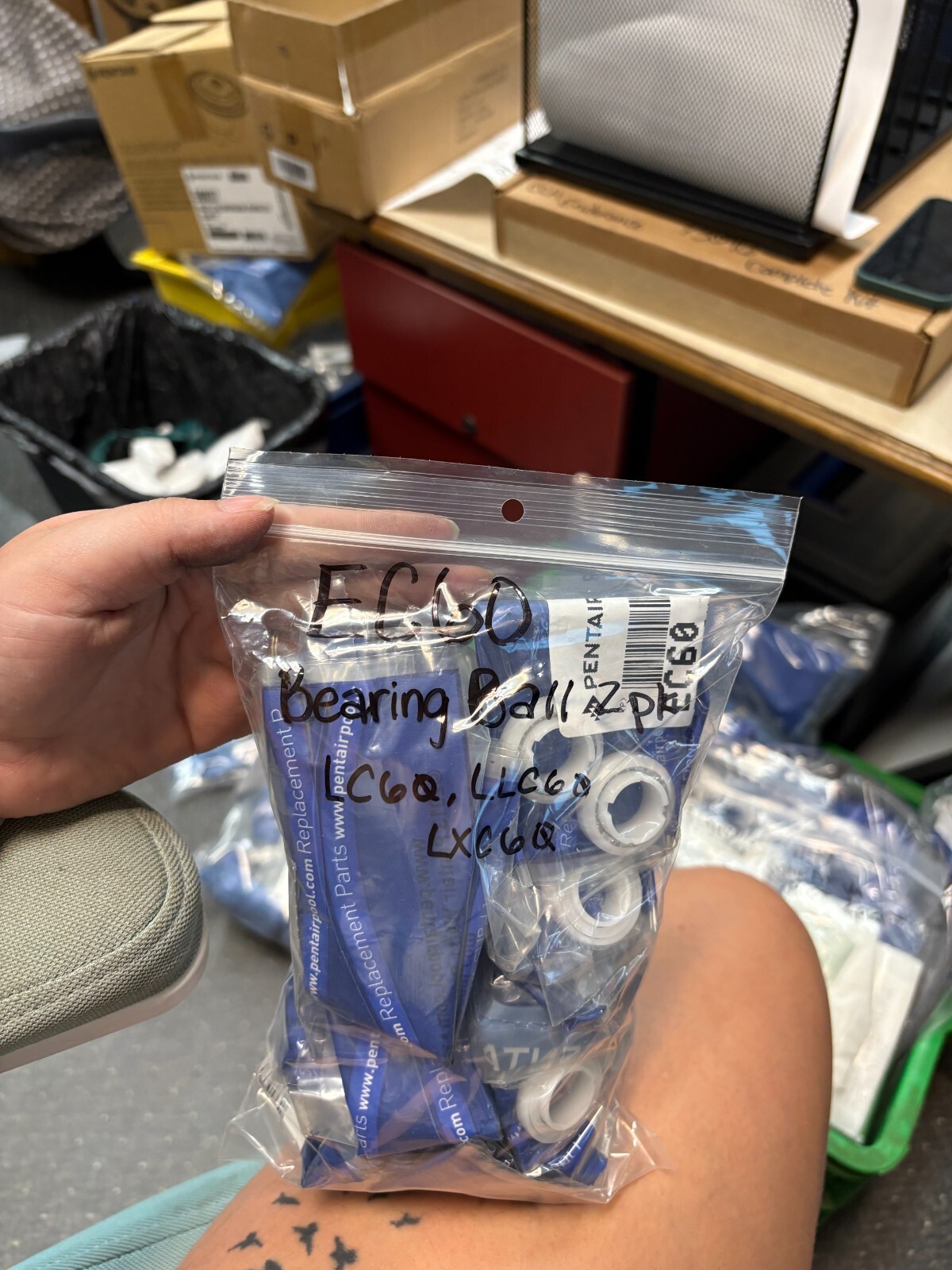 Bearing Ball 2-pack ( LC60, LLC60, LXC60 ) EC60