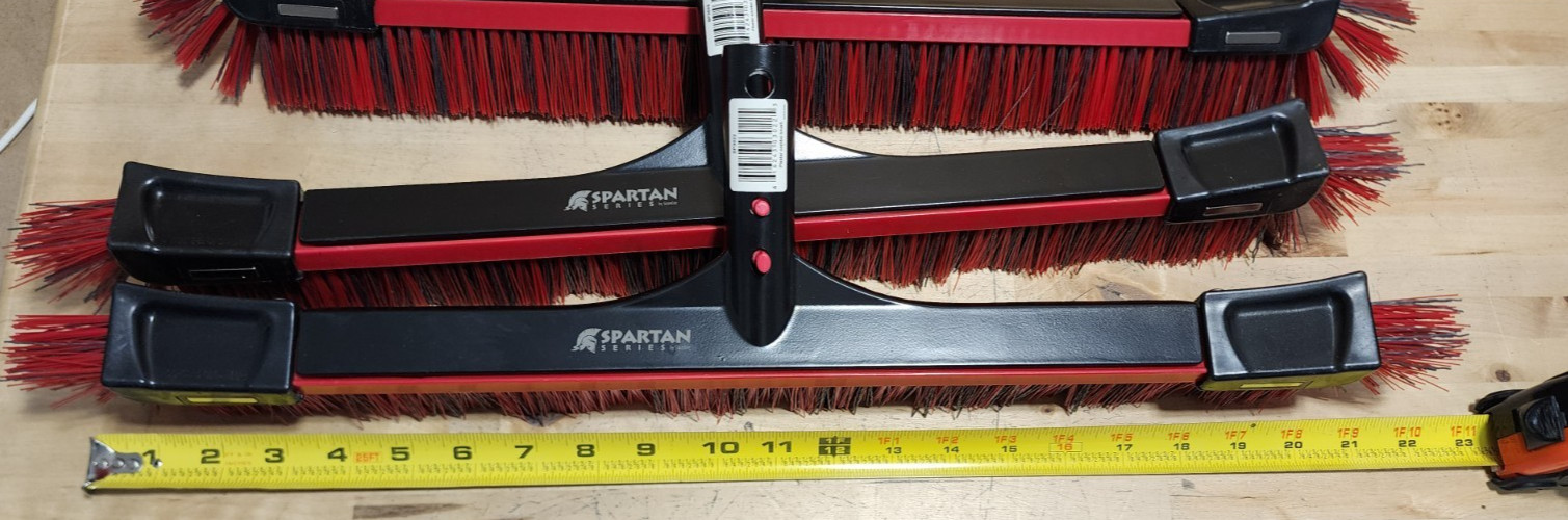 (Qty 3) Skimlite Spartan Series SP3022 22&Prime; Plaster, Pool Combo Brush *PI