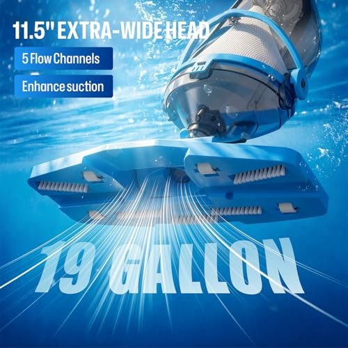 Pool Vacuum BIELMEIER 19 GPM Telescopic