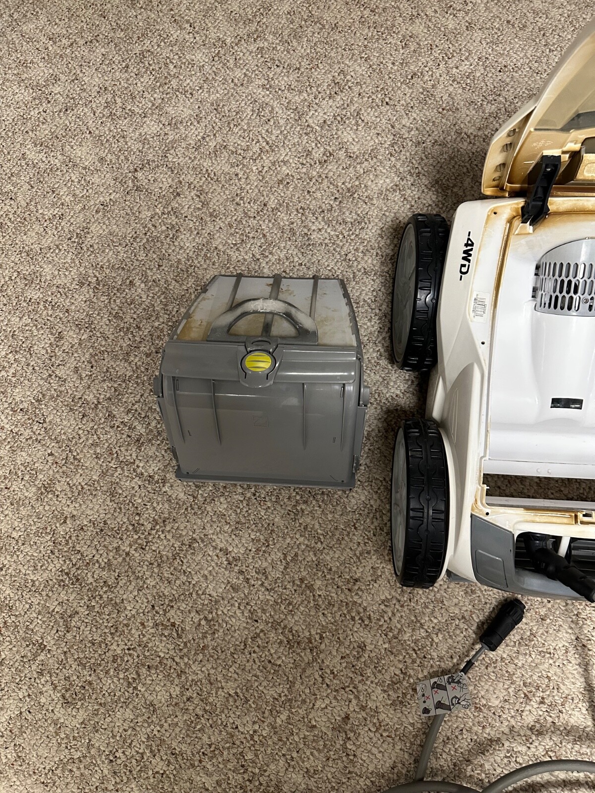 The Polaris VRX iQ+ Robotic Pool Cleaner with iAquaLink Control FVRXIQP