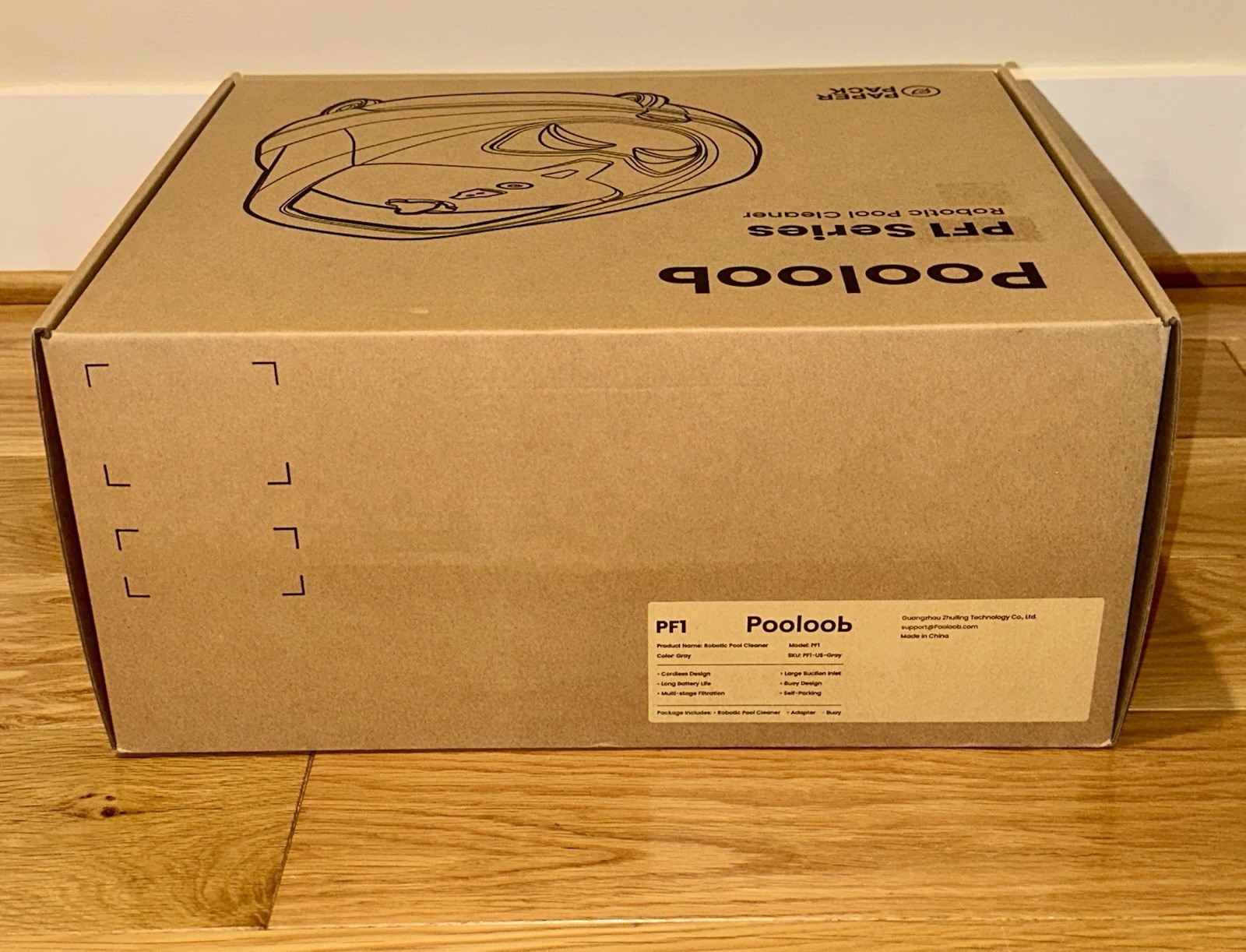 Pool Robot Vacuum Cleaner Robotic Floor Cleaner Cordless for Pool Maintenance