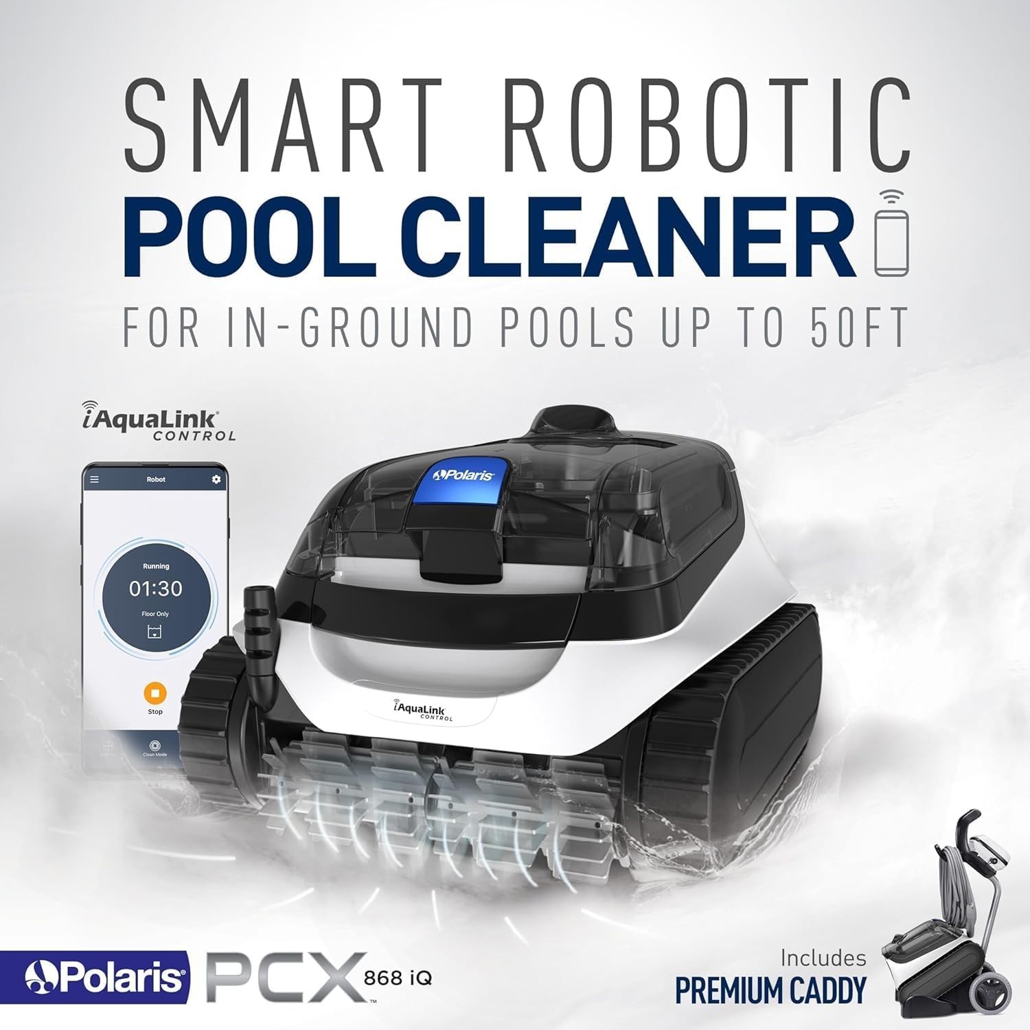 Polaris PCX 868 iQ Parts Only Accessories Smart Pool Cleaner No Unit