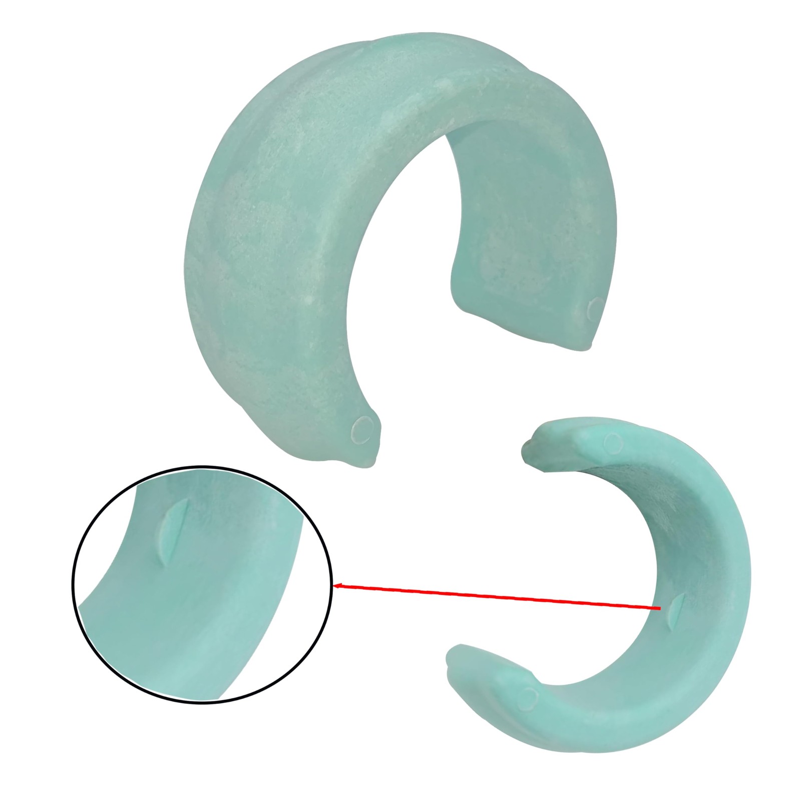 4 Pack W83247 Universal Pool Cleaner Hose Weight For Pentair 15 inches, Blue