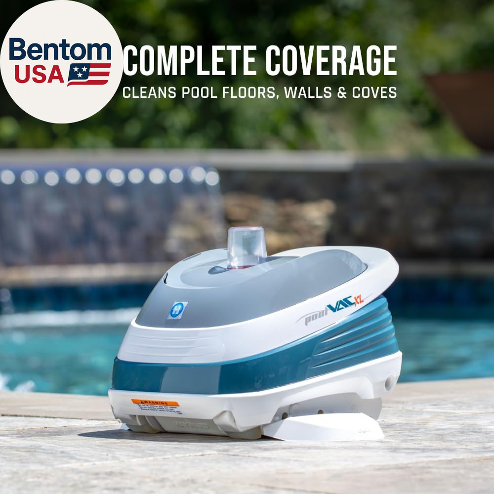 Pool Vac XL Suction Pool Cleaner (Pool Vacuum for Inground Pools) Automatic in G