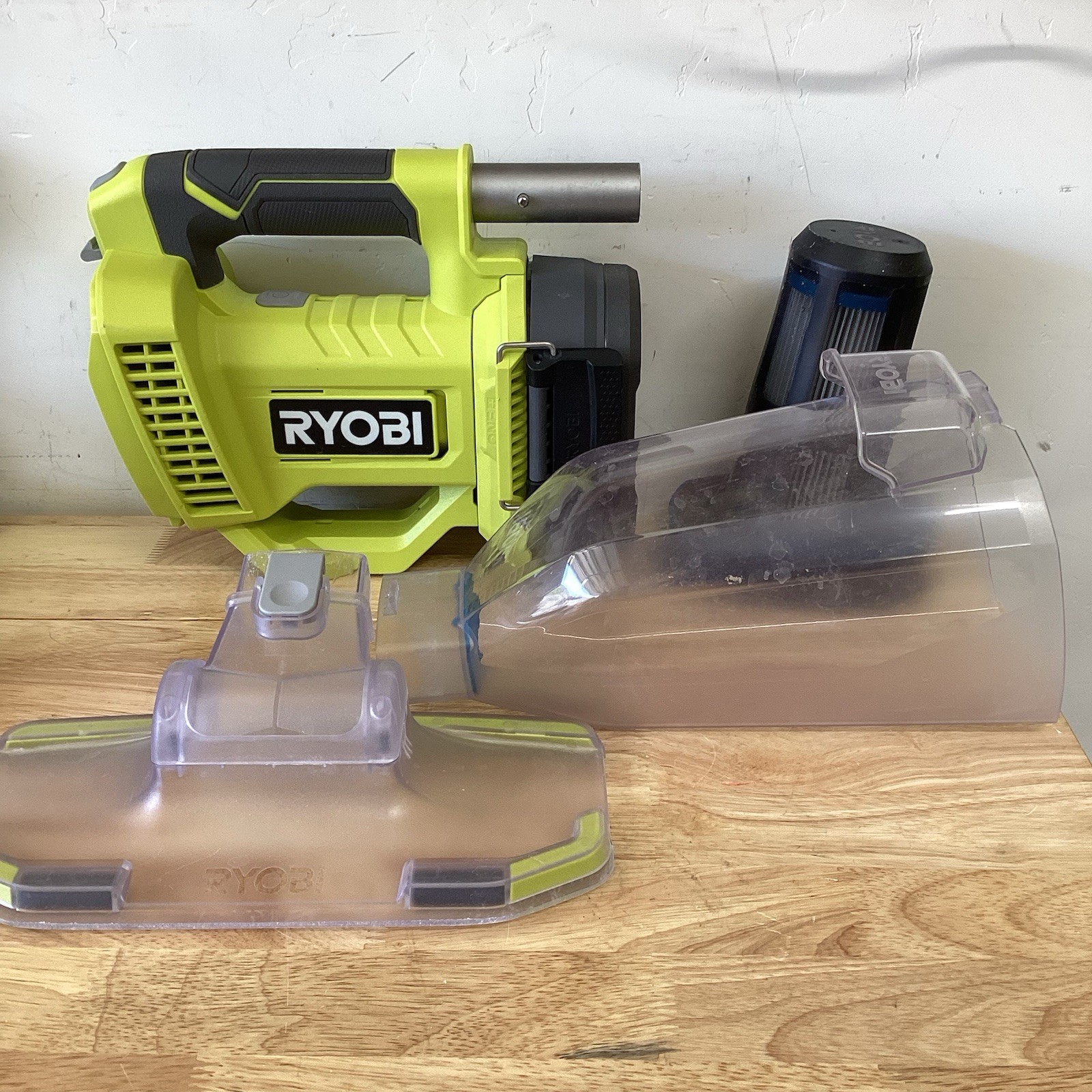 RYOBI PCL780B 18V Handheld Pool Vacuum Cleaner W/ Floor Head (Tool Only)