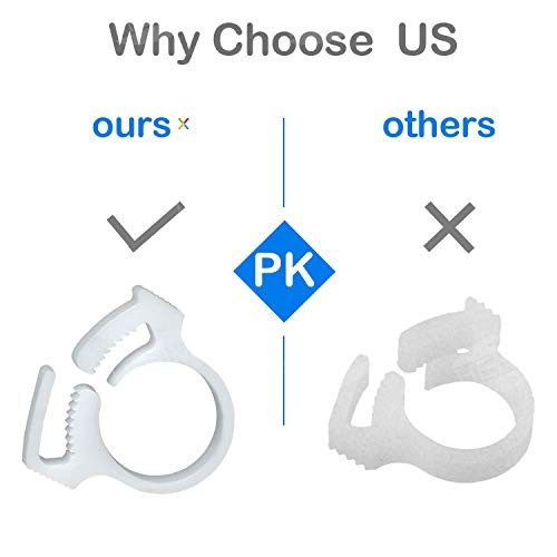 6 PCS Sweep Hose Attachment Clamp Clasp Replacement Pool Hose