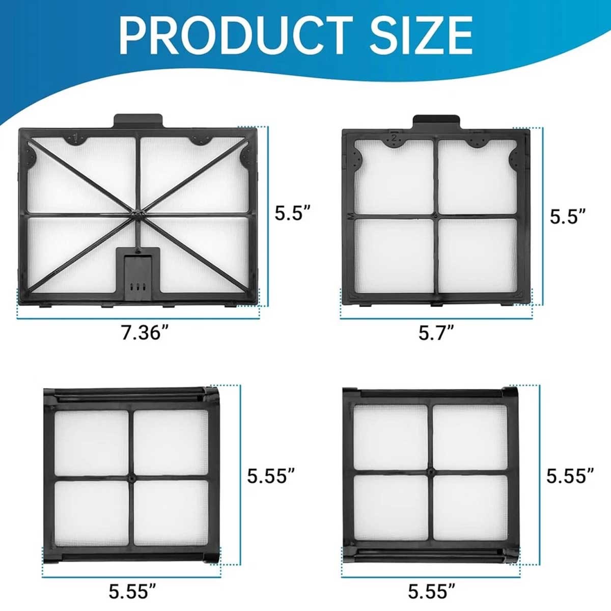 4x for Dolphin Pool Filter Ultra Fine Technology for Active Cleaners US