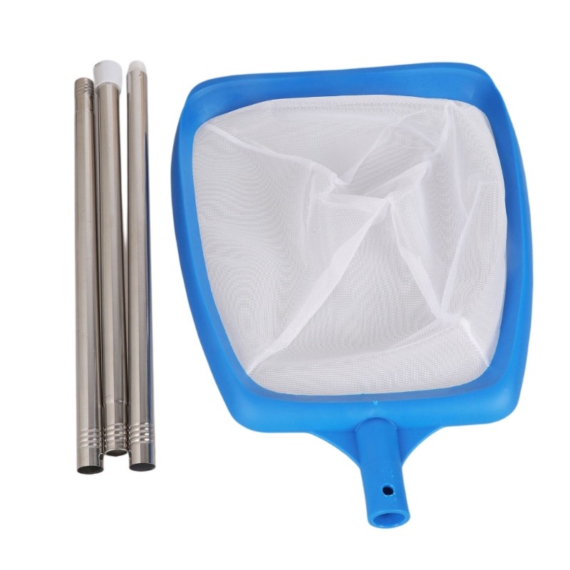 Swim Pool Net With Ergonomic Handle For Efficient Debris Removal In Any Depth