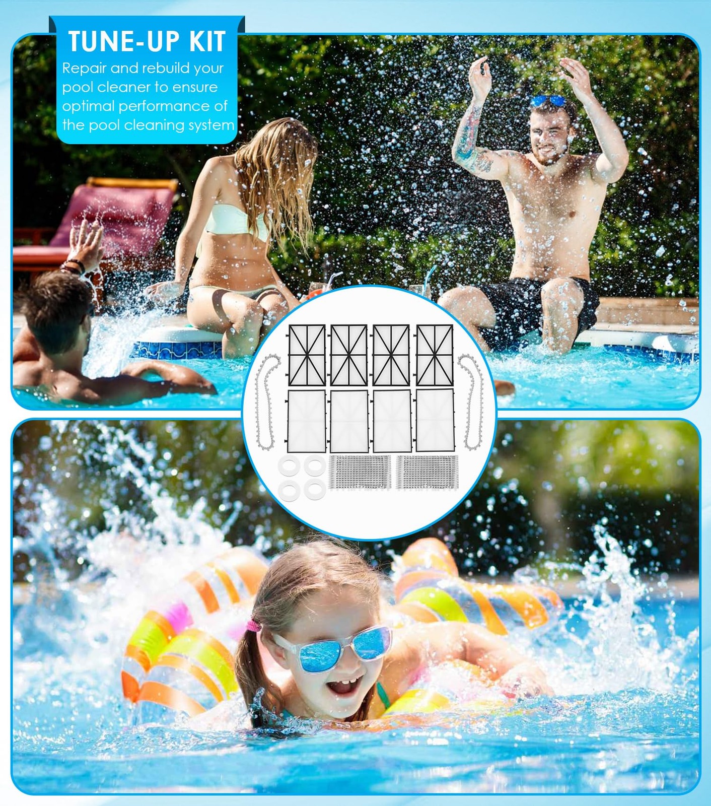 Tune Up Rebuild Kit for Maytronics Dolphin Nautilus CC Plus Robotic Pool Cleaner