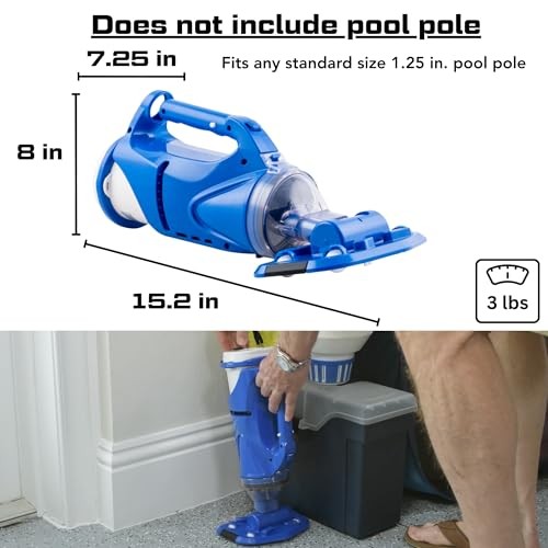Catfish (Gen 2) Cordless Spa & Hot Tub Vacuum, More Power & Catfish Gen 2