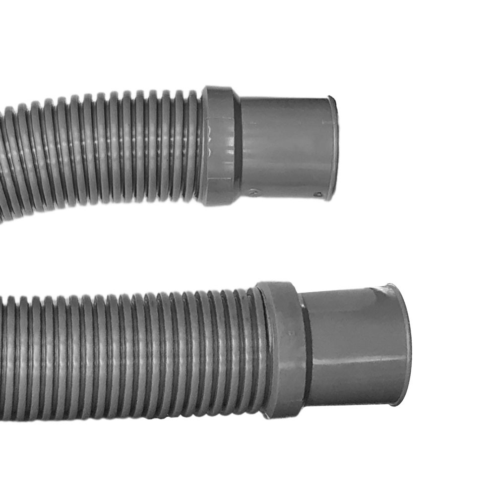 Puri Tech Heavy Duty Above Ground Filter Hose w Clamps 1.25 Inch x 6 ft- 2 Pack