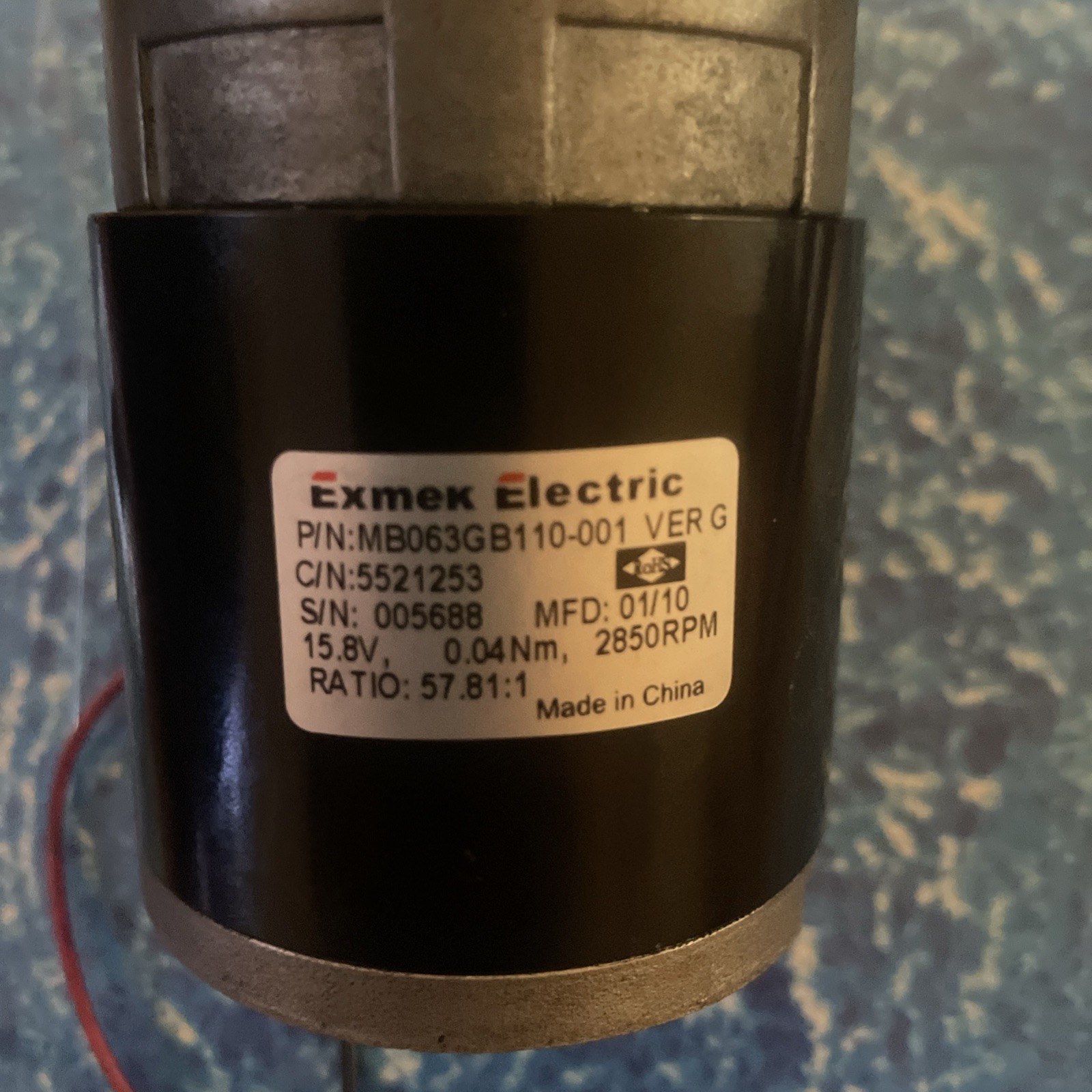 READ MAYTRONICS DOLPHIN DRIVE MOTOR GEARBOX MB06GB110-001 REBUILT Warranty 1 Yr