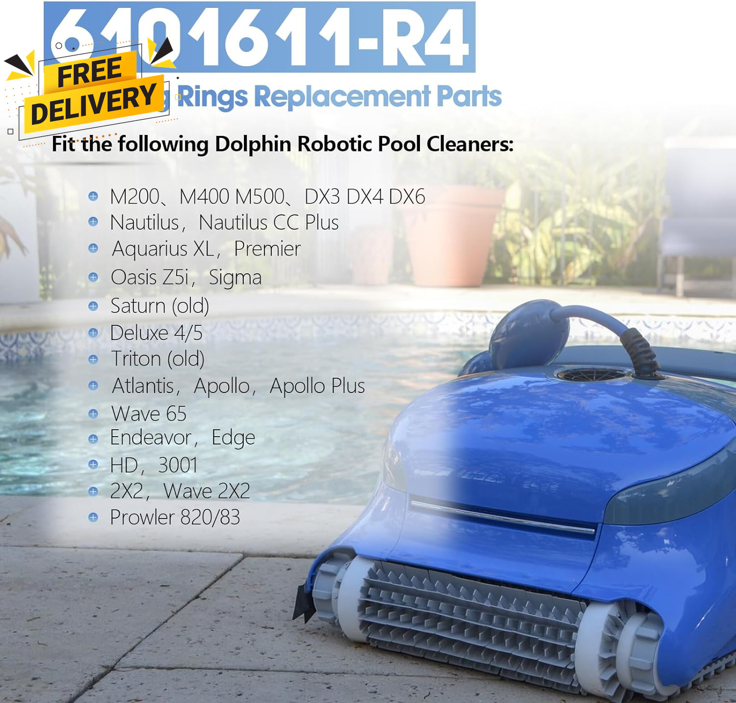 Pool Cleaner Accessories the Climbing Ring 6101611 R4 Timing Track 9985006
