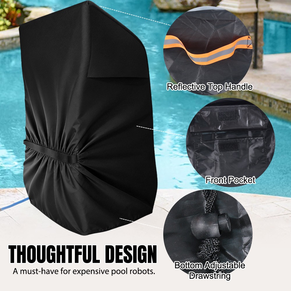 Outdoor Robotic Pool Cleaner Caddy Cover Protector for Dolphin Polaris Hayward