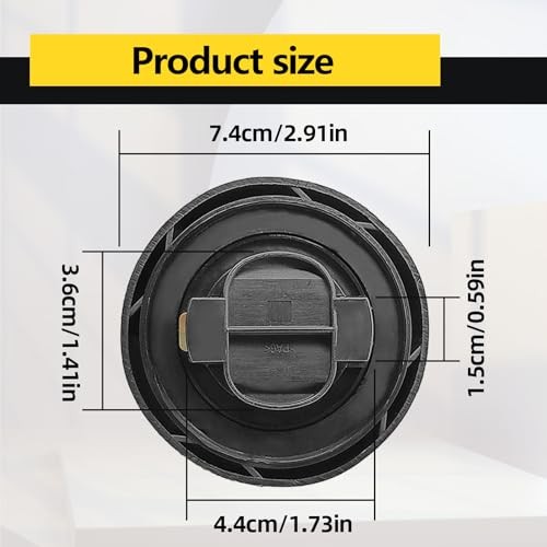 Oil Filler Cap Replacement – Fits BMW 128i, 135i, 320i, 328i, 335i, 528i,