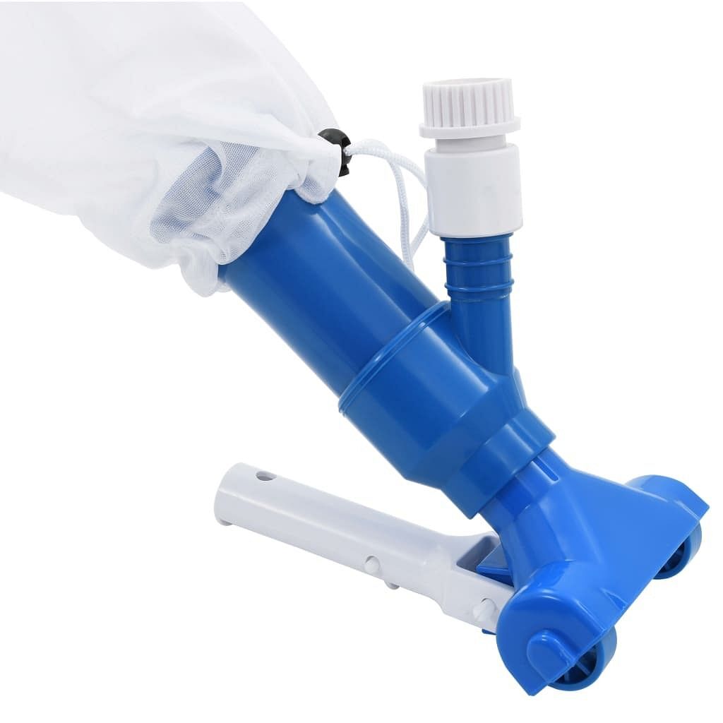 Pool Maintenance Kit Blue, Silver ABS, Aluminum Adjustable