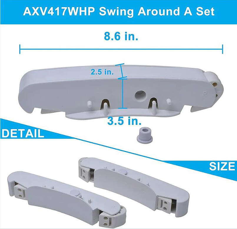 AXV417WHP Pool Cleaner Kit For Hayward Navigator Pool Vac Ultra Pool US