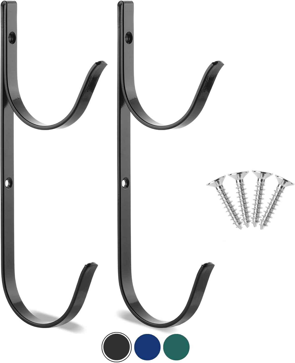 UNCO- Pool Pole Hanger, 2 Pack, Pool Equipment Hooks | for Poles and Hose Access