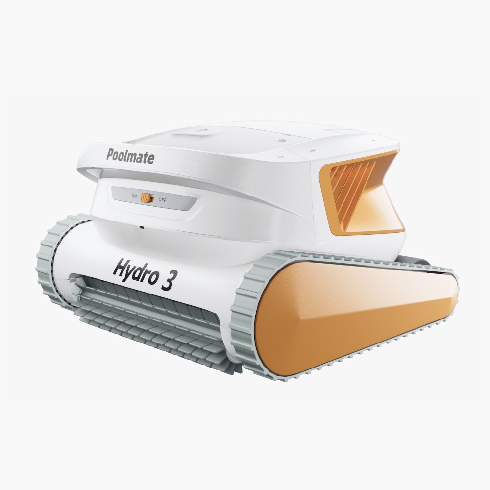 Hydro 3 Robotic Pool Cleaner Pool Vacuum,6000GPH 200 Mins for All Types Pools