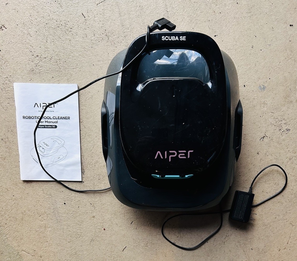 Aiper Scuba SE Cordless Pool Vacuum Robotic Cleaner for Flat Above Ground Pools