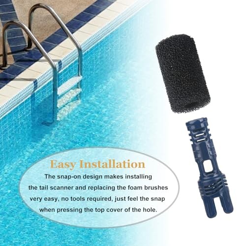 TSP10S Tail Sweep PRO Fits Polaris 2 Tail Sweep Pro with 12 Foam Scrubber