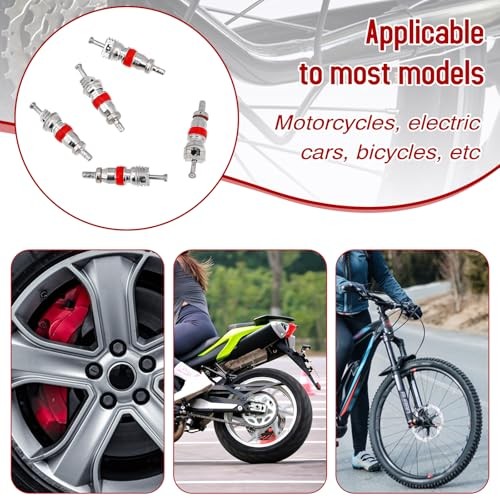 200pcs Valve Stem Cores Replacement Kit, Tire Valve Stems Standard Valve Core