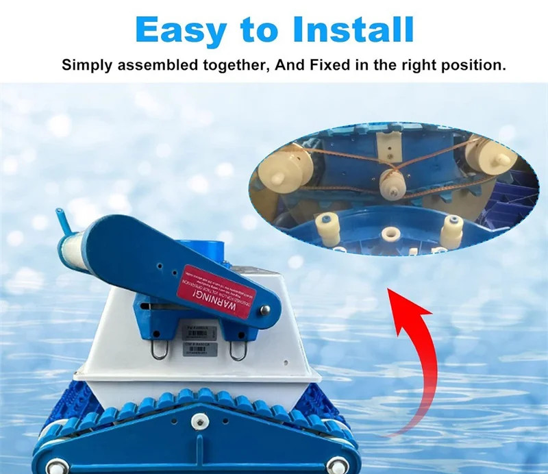 Pool Robotic Cleaner Drive Belts For Aquabot Parts 3302 A3302PK Replacement