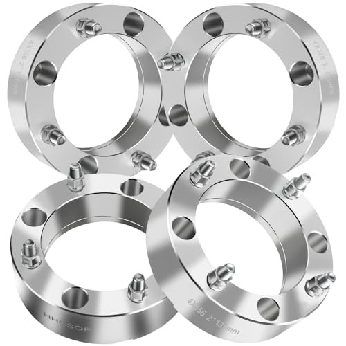 4×156 2&Prime; ATV Wheel Spacers for Polaris RZR 900 2015-2017 – Silver