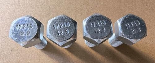 4PCS Front Rear 1/2-20 Wheel Lug Stud K2561-17213 Replacement for Kubota RTV-X